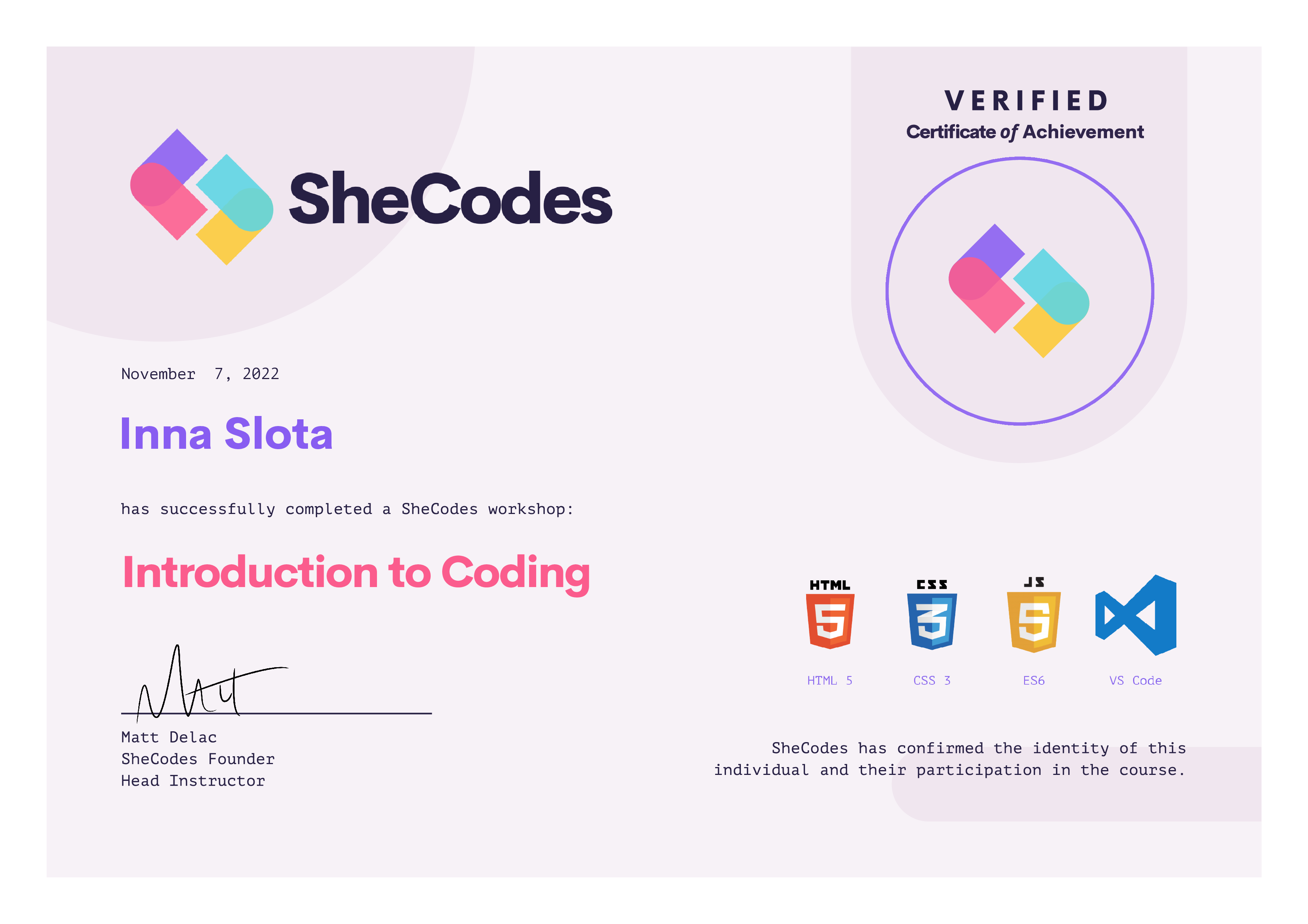 SheCodes Basic